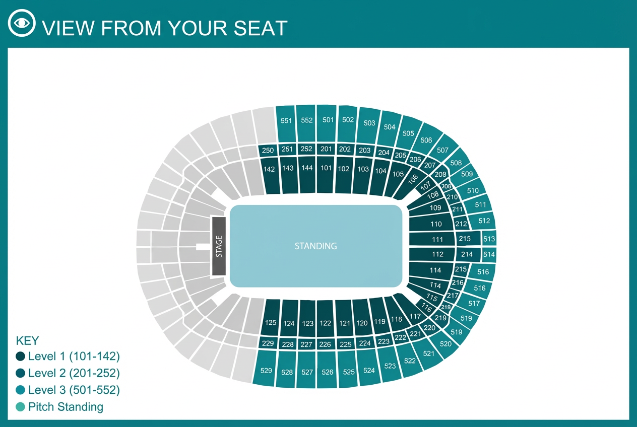 The Weeknd Tickets - After Hours Til Dawn Tour - Wembley Stadium - August 2026